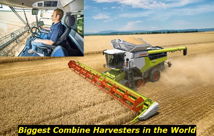 biggest combine harvesters in world